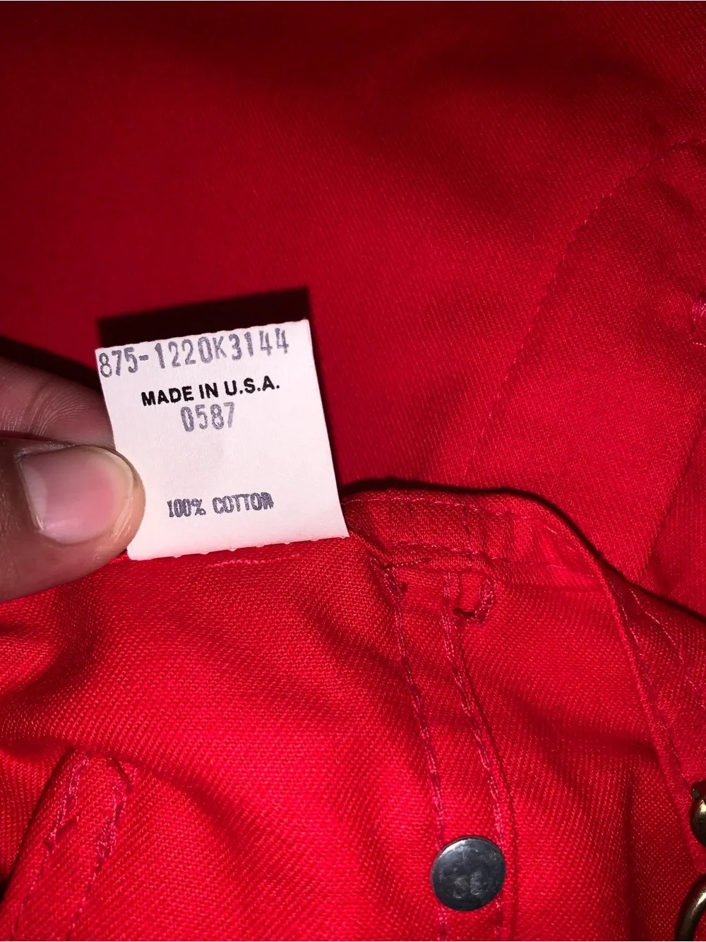 Vintage OshKosh B'gosh Red Shortalls Size: 7/6X Made in U.S.A. 100% Cotton